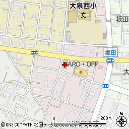 焼肉 牛角 大泉R354店周辺の地図