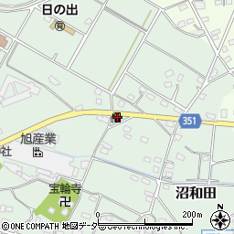 ＥＮＥＯＳ本庄北ＳＳ周辺の地図