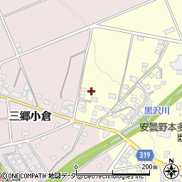 長野県安曇野市三郷温6327-1周辺の地図