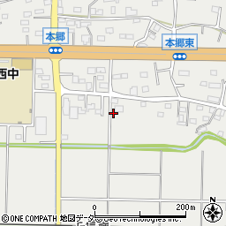 群馬県高崎市吉井町本郷220周辺の地図