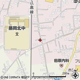 群馬県藤岡市下栗須288-8周辺の地図