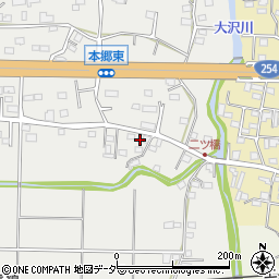 群馬県高崎市吉井町本郷206-2周辺の地図