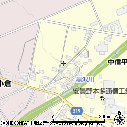 長野県安曇野市三郷温6359周辺の地図