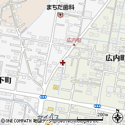 麺心工房周辺の地図
