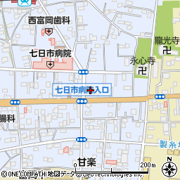 群馬県信用組合富岡支店周辺の地図