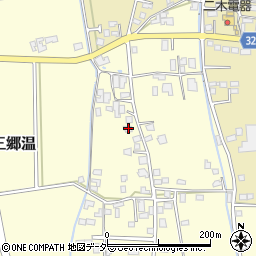 長野県安曇野市三郷温2149周辺の地図