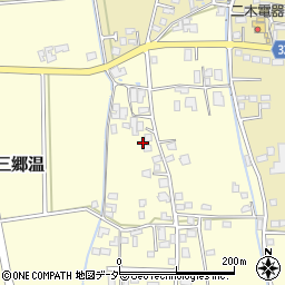 長野県安曇野市三郷温2150周辺の地図