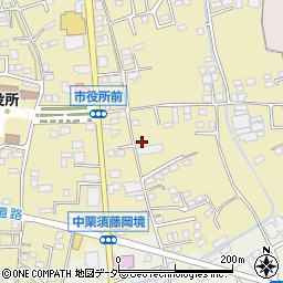 群馬県藤岡市中栗須138-2周辺の地図