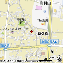 長野県佐久市猿久保867-1周辺の地図