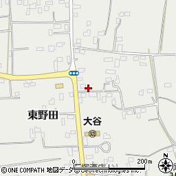 栃木県小山市東野田2122周辺の地図