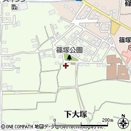 群馬県藤岡市下大塚553-18周辺の地図