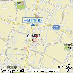 長野県安曇野市三郷明盛1609-1周辺の地図