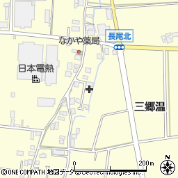 長野県安曇野市三郷温3703-11周辺の地図