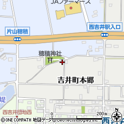 群馬県高崎市吉井町本郷757周辺の地図