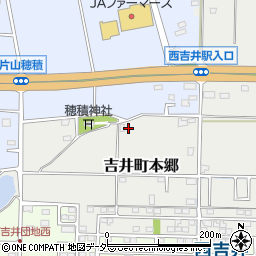 群馬県高崎市吉井町本郷765周辺の地図