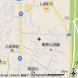 栃木県栃木市藤岡町藤岡1250周辺の地図