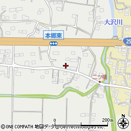 群馬県高崎市吉井町本郷204周辺の地図