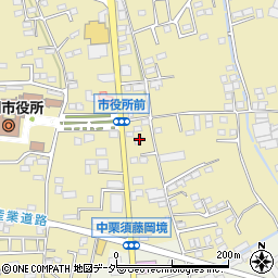 群馬県藤岡市中栗須122-11周辺の地図