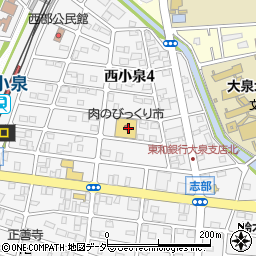 大泉町観光協会周辺の地図