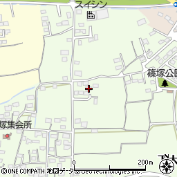 群馬県藤岡市下大塚580-1周辺の地図