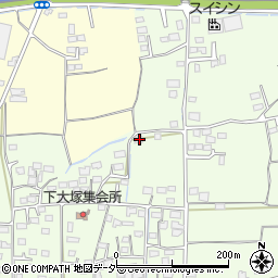 群馬県藤岡市下大塚407-1周辺の地図