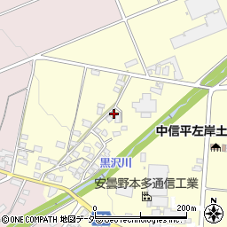 長野県安曇野市三郷温8565周辺の地図