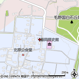 群馬県藤岡市白石1261-4周辺の地図