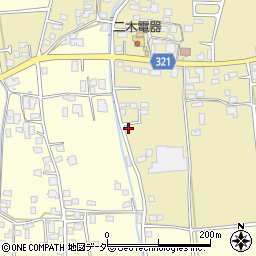 長野県安曇野市三郷明盛4589周辺の地図