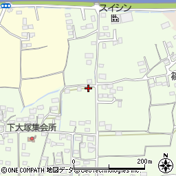 群馬県藤岡市下大塚407-2周辺の地図