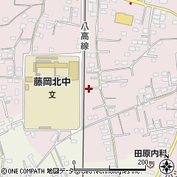 群馬県藤岡市下栗須283-26周辺の地図