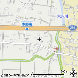 群馬県高崎市吉井町本郷199周辺の地図