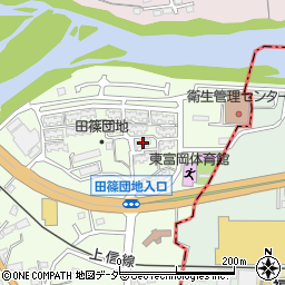 田篠市営住宅７９－５棟周辺の地図