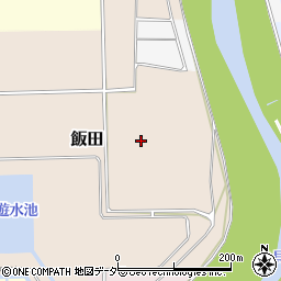 茨城県筑西市飯田周辺の地図