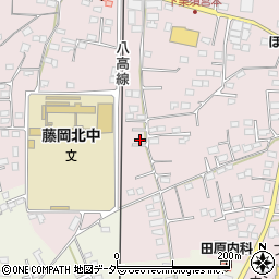 群馬県藤岡市下栗須283-24周辺の地図