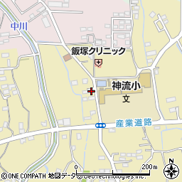 群馬県藤岡市下戸塚180-5周辺の地図