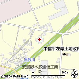 長野県安曇野市三郷温8563周辺の地図