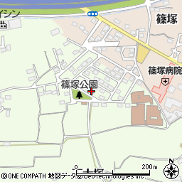 群馬県藤岡市下大塚553-11周辺の地図