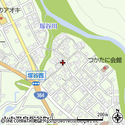 石川県加賀市山中温泉塚谷町ロ28周辺の地図