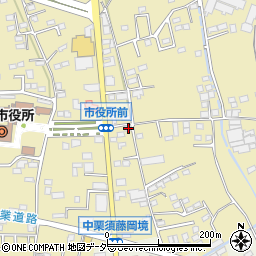 群馬県藤岡市中栗須122-4周辺の地図