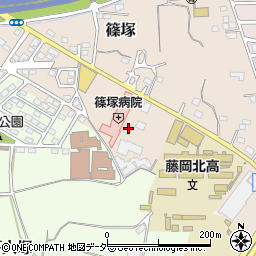 群馬県藤岡市篠塚103-7周辺の地図