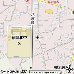 群馬県藤岡市下栗須283-21周辺の地図