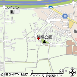 群馬県藤岡市下大塚553-13周辺の地図