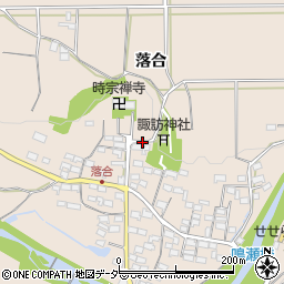 長野県佐久市鳴瀬落合周辺の地図