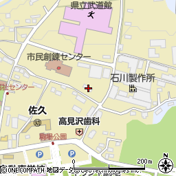 長野県佐久市猿久保187周辺の地図