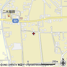 長野県安曇野市三郷明盛4633周辺の地図