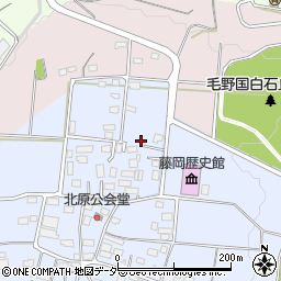 群馬県藤岡市白石1260-2周辺の地図