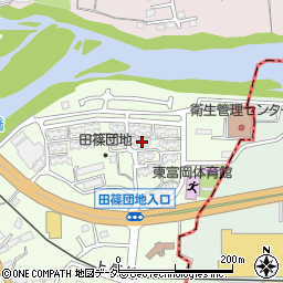 田篠市営住宅７８－４棟周辺の地図