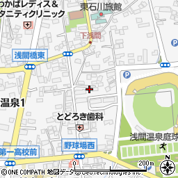 浅間タクシー周辺の地図