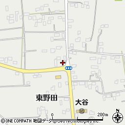 栃木県小山市東野田2223周辺の地図