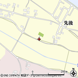 茨城県小美玉市先後395周辺の地図